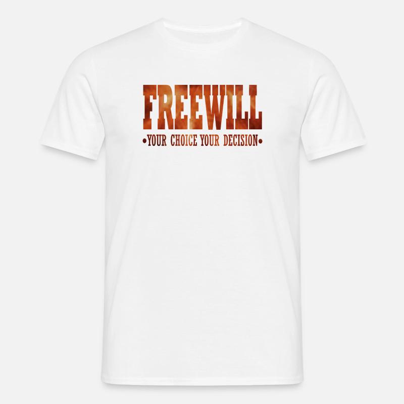 FreeWill - Men's T-Shirt - white