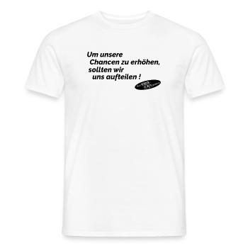 Increase opportunities - Men's T-Shirt - white - Front - AI Model Male 178 dark (178cm)