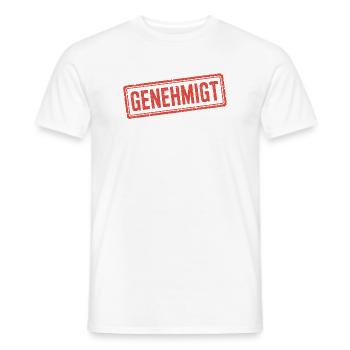 indulges yummy beer booze party beer - Men's T-Shirt - white - Front - AI Model Male 178 dark (178cm)