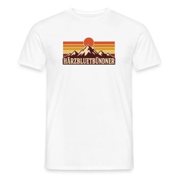 Bündner - Männer T-Shirt - Weiß - Vorne - AI Model Male 178 dark (178cm)
