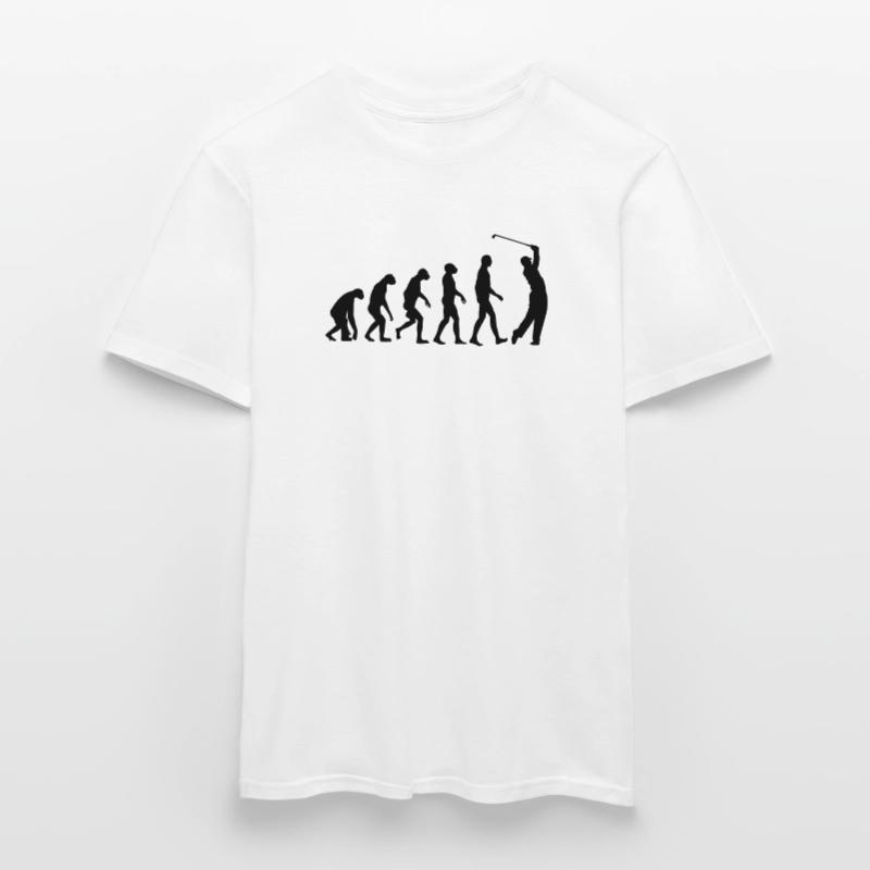 Golf Evolution Golfing Männer T-Shirt