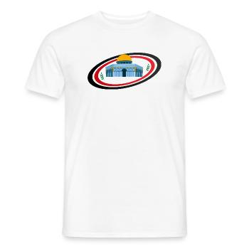Jerusalem Moschee Quds Sakhra - Männer T-Shirt - Weiß - Vorne - AI Model Male 178 dark (178cm)