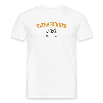 Ultra Runner - Männer T-Shirt - Weiß - Vorne - AI Model Male 178 dark (178cm)