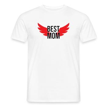 Beste Mama - Muttertag - Männer T-Shirt - Weiß - Vorne - AI Model Male 178 dark (178cm)