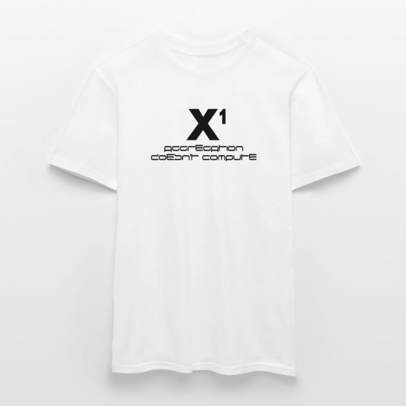 X hoch eins – aggregation doesn't compute Männer T-Shirt