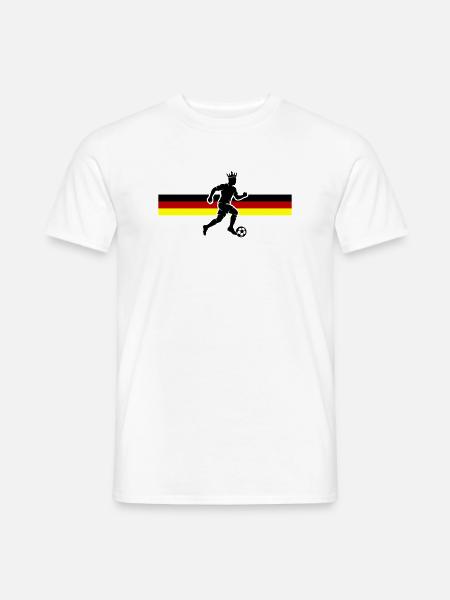 Soccer Germany Soccer Flag - Men's T-Shirt - white