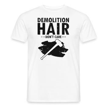 Hausabriss und Renovierungs Design - Männer T-Shirt - Weiß - Vorne - AI Model Male 178 dark (178cm)
