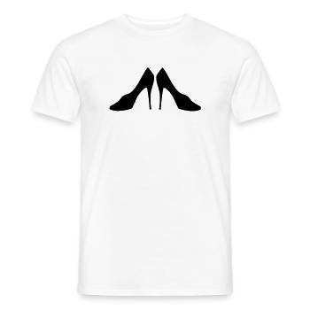 chaussures - T-shirt homme - blanc - Devant - AI Model Male 178 dark (178cm)