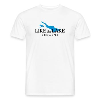 Like the Lake - Bregenz am Bodensee - Männer T-Shirt - Weiß - Vorne - AI Model Male 178 dark (178cm)