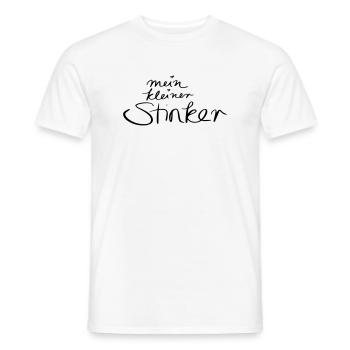mein kleiner Stinker - Männer T-Shirt - Weiß - Vorne - AI Model Male 178 dark (178cm)