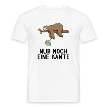 Via Ferrata Klettersteig Bergsport Alpin - Männer T-Shirt - Weiß - Vorne - AI Model Male 178 dark (178cm)
