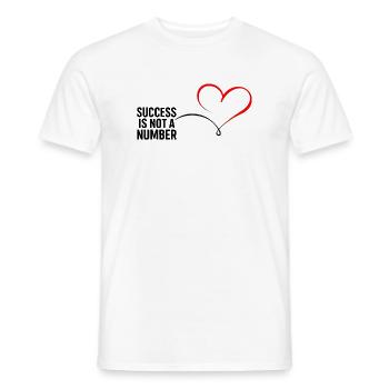 Heart and mind for the you of tomorrow - Men's T-Shirt - white - Front - AI Model Male 178 dark (178cm)