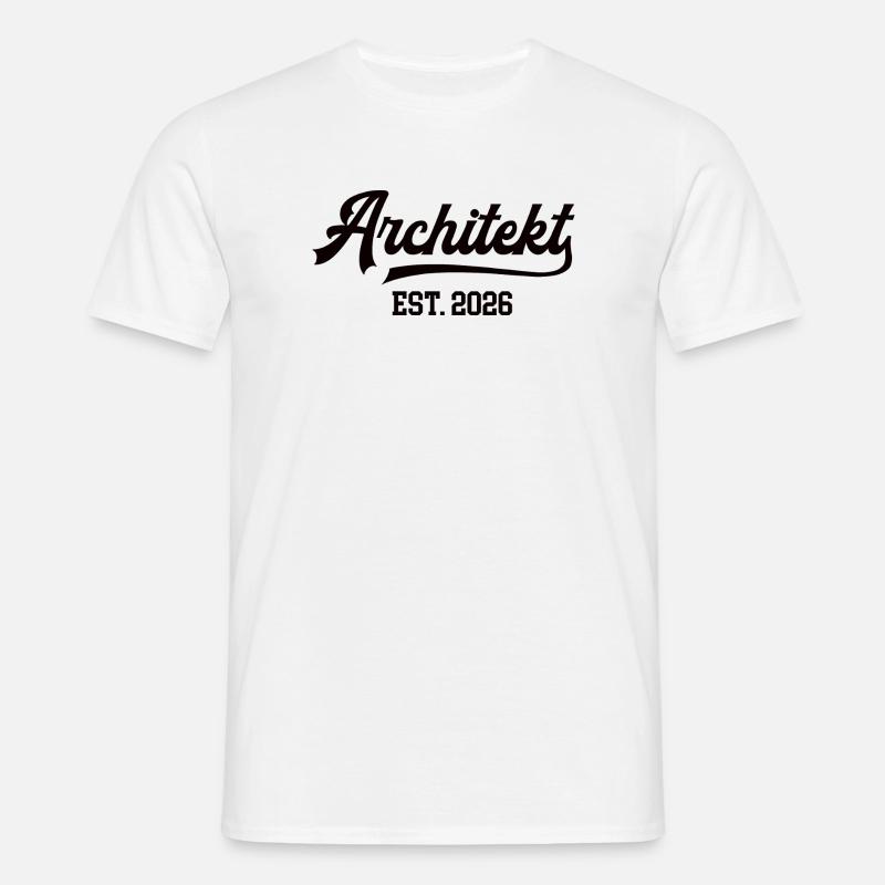 Architect Architecture Student Architecture - Men's T-Shirt - white