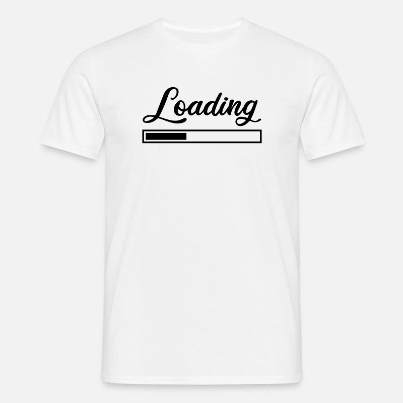 Loading - Men's T-Shirt - white