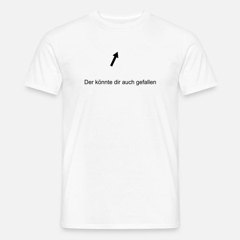 Der koennte dir auch gefallen - Männer T-Shirt - Weiß
