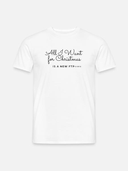 Alles, was ich mir zu Weihnachten wünsche, ist ein neues FTP - Männer T-Shirt - Weiß