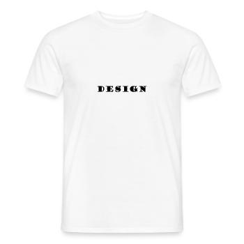 Design - Männer T-Shirt - Weiß - Vorne - AI Model Male 178 dark (178cm)