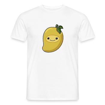 Comic Mango - Men's T-Shirt - white - Front - AI Model Male 178 dark (178cm)