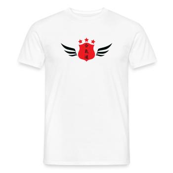 Aïkido - Art Martial - Aïkidoka - T-shirt homme - blanc - Devant - AI Model Male 178 dark (178cm)