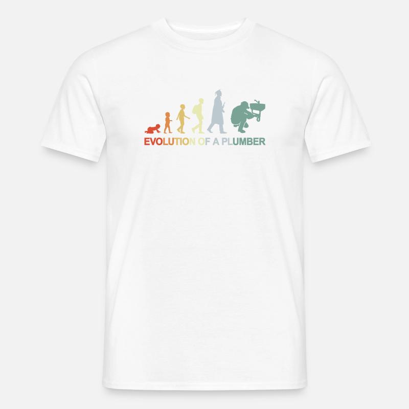 VVS-udviklingen - Mænd T-shirt - hvid