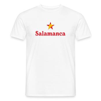 Salamanca - Men's T-Shirt - white - Front - AI Model Male 178 dark (178cm)