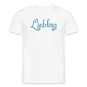 Liebling - Männer T-Shirt - Weiß - Vorne - AI Model Male 178 dark (178cm)