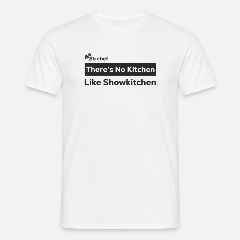 2b chef - Männer T-Shirt - Weiß