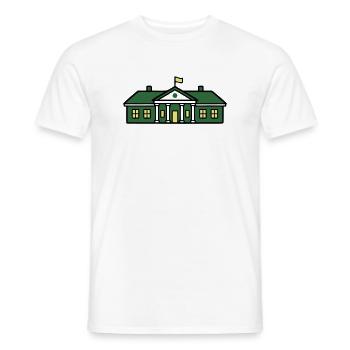  Tennis Country Club Vereinsheim - Männer T-Shirt - Weiß - Vorne - AI Model Male 178 dark (178cm)