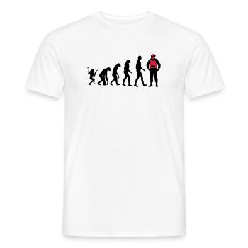 Police - T-shirt homme - blanc - Devant - AI Model Male 178 dark (178cm)