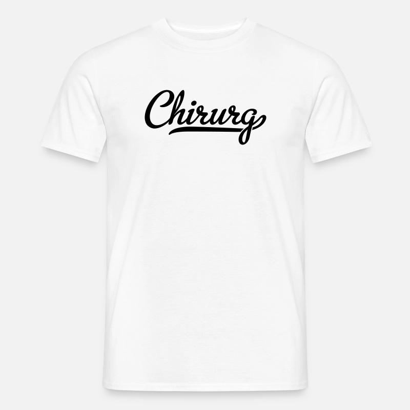 Chirurg - Männer T-Shirt - Weiß