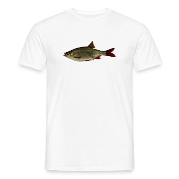 Rotfeder - Männer T-Shirt - Weiß - Vorne - AI Model Male 178 dark (178cm)