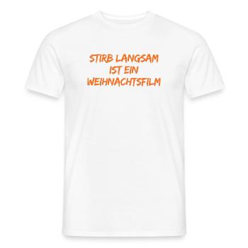 Weihnachtsfilm Insider Spruch - Männer T-Shirt - Weiß - Vorne - AI Model Male 178 dark (178cm)