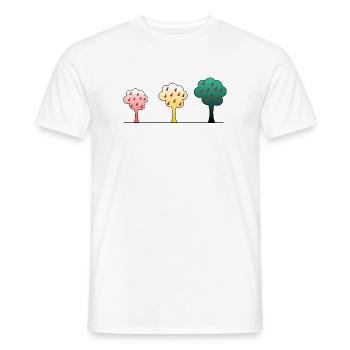 anniversaire. anniversaire décennie. humour. drôle - T-shirt homme - blanc - Devant - AI Model Male 178 dark (178cm)