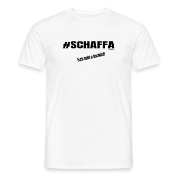 Arbeit bleibt Arbeit - Männer T-Shirt - Weiß - Vorne - AI Model Male 178 dark (178cm)