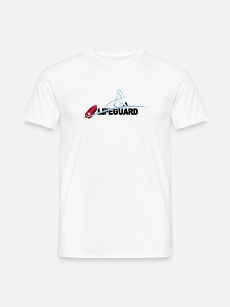 Lifeguard sauveteur aquatique - T-shirt homme - blanc