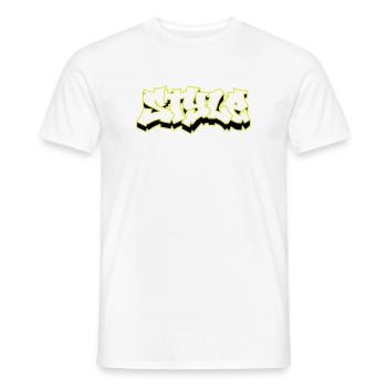 Style - T-shirt homme - blanc - Devant - AI Model Male 178 dark (178cm)