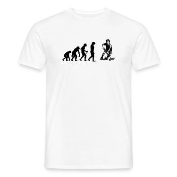 Tolles Unihockey Geschenk für Unihockey - Männer T-Shirt - Weiß - Vorne - AI Model Male 178 dark (178cm)