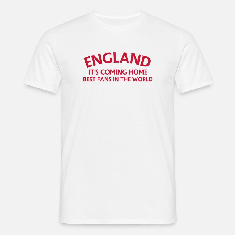 Tribut der englischen Heimfans - Männer T-Shirt - Weiß