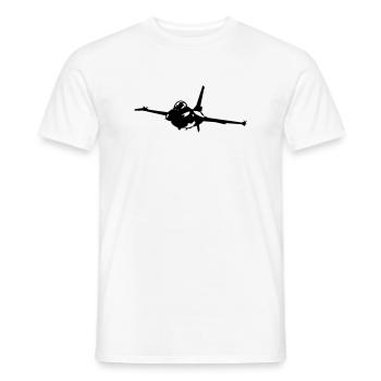 f_16 - Men's T-Shirt - white - Front - AI Model Male 178 dark (178cm)