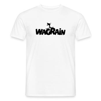 Wagrain Ski Skifahrer Wintersport - Männer T-Shirt - Weiß - Vorne - AI Model Male 178 dark (178cm)
