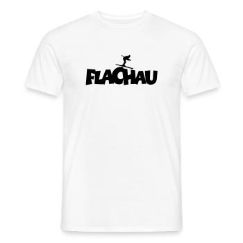 Flachau Ski Skifahrer Wintersport - Männer T-Shirt - Weiß - Vorne - AI Model Male 178 dark (178cm)