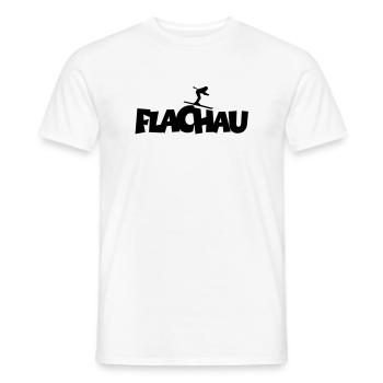 Flachau Ski Skifahren Wintersport - Männer T-Shirt - Weiß - Vorne - AI Model Male 178 dark (178cm)