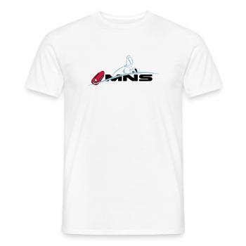MNS maître-nageur sauveteur - T-shirt homme - blanc - Devant - AI Model Male 178 dark (178cm)
