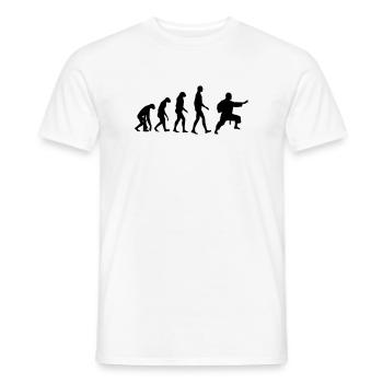 Jujutsu Jiu Jitsu Jiujitsu Ju-jitsu Jiu-jitsu - Men's T-Shirt - white - Front - AI Model Male 178 dark (178cm)