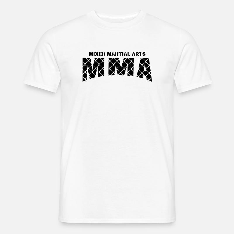 MMA Mixed Martial Arts - Männer T-Shirt - Weiß