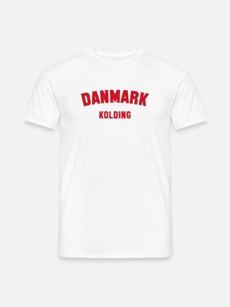 KOLDING Danemark Dänemark - T-shirt homme - blanc