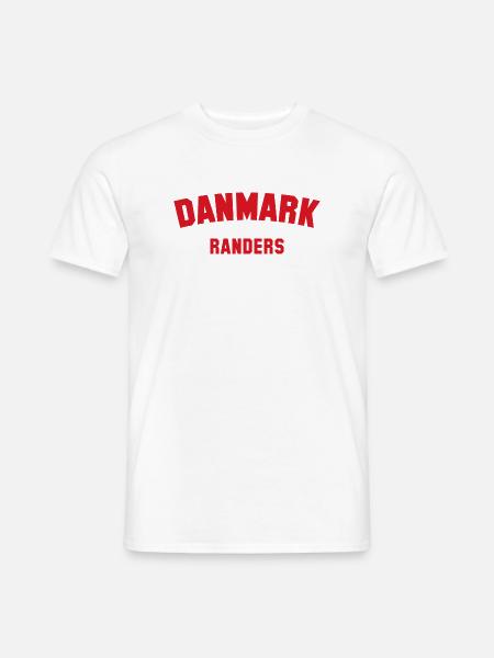 RANDERS Danemark Dänemark - T-shirt homme - blanc