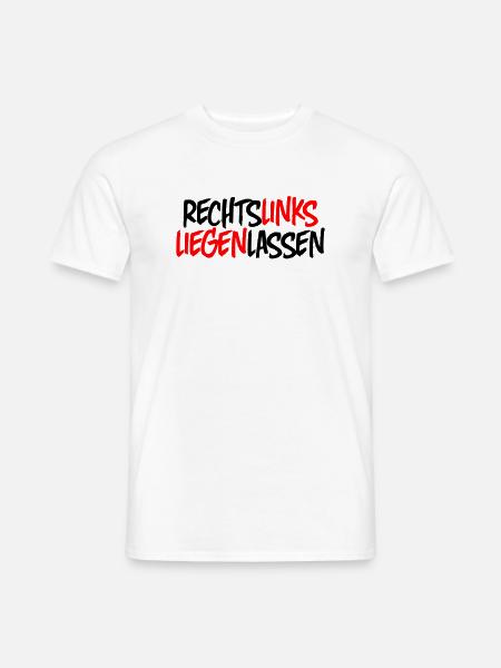 Leave it on the right - Men's T-Shirt - white