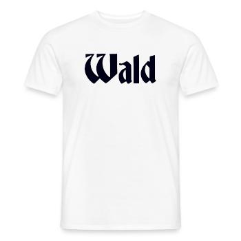 Forêt - T-shirt homme - blanc - Devant - AI Model Male 178 dark (178cm)