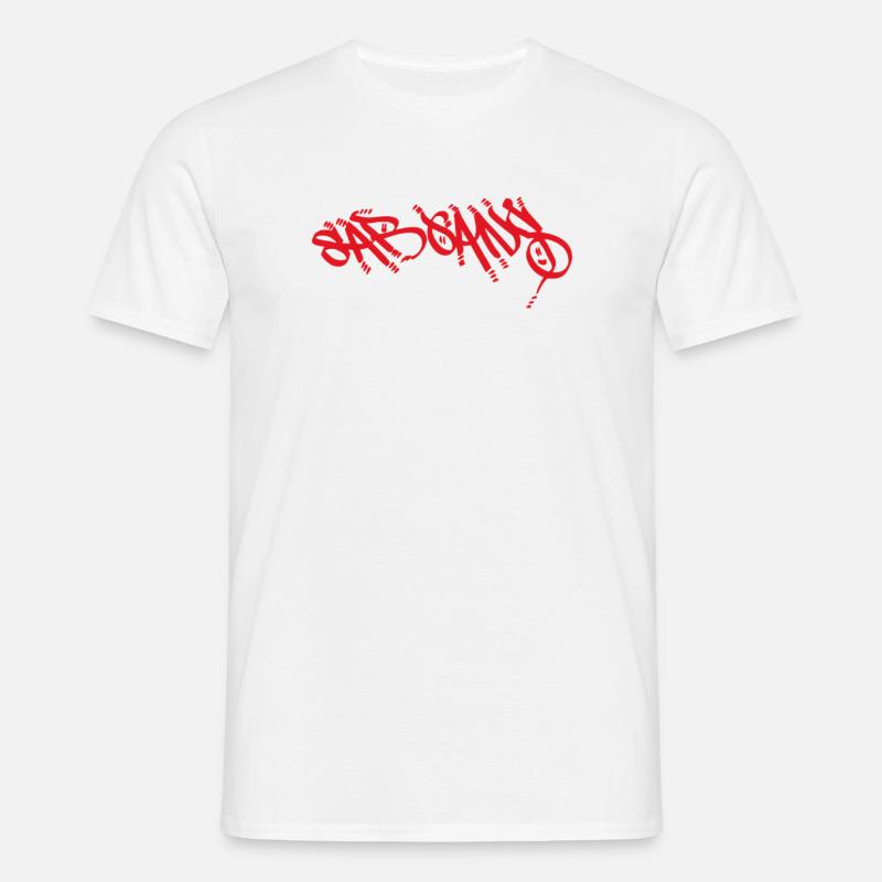 Sargans Pullovoer - Männer T-Shirt - Weiß